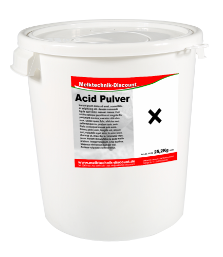 Acid Pulver fr Kochendwasserreinigung | 25,2 kg