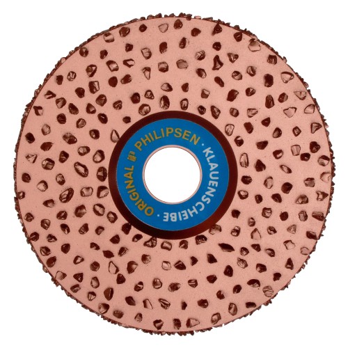 Superklauenschleifscheibe, beidseitig bestckt, 125mm