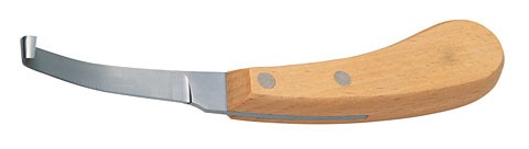 Profi-Hufmesser Klauenmesser, schmale Klinge | rechts