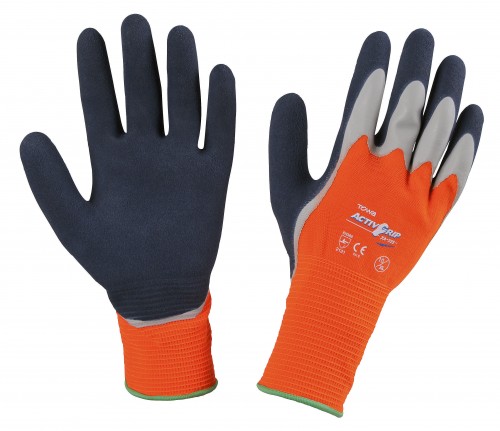 Feinstrickhandschuhe doppelt Latex getaucht ActivGrip XA325