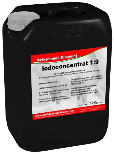 Iodoconcentrat 1:9 + 1:4 | 10 kg [x]