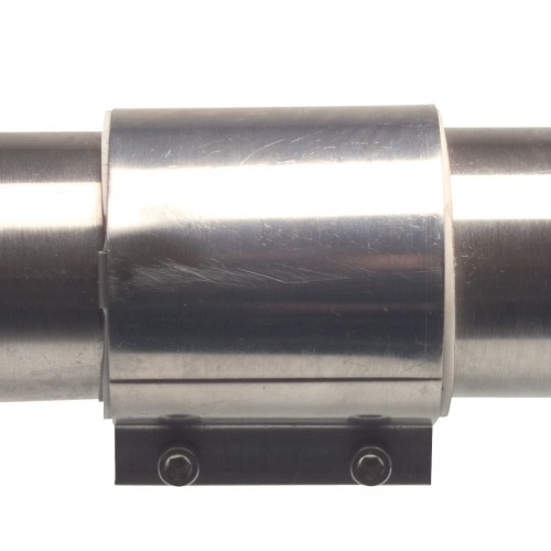 Edelstahl Milchrohrkupplung (60mm) 32-34 mm
