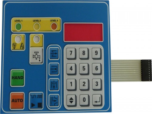 Tastaturfolie passend fr Fullwood Sensomatic