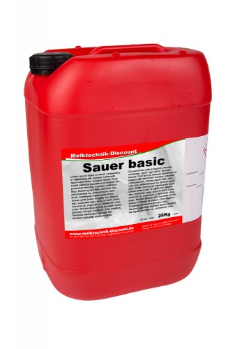 Melkanlagenreiniger Sauer basic | 25 kg [x]