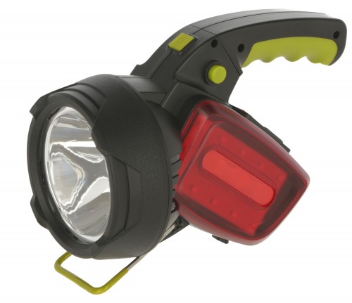 LED Akku-Handscheinwerfer, schwarz-grn