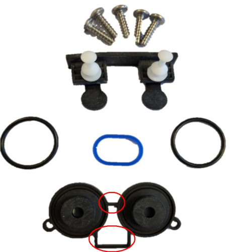 Pulsator Reparatursatz passend fr DeLaval EP100/EP2000 Pulsator | 999262-80