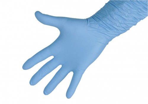 Nitrile Melkerhandschuhe Premium, 8mil, 300mm | 50 Stck