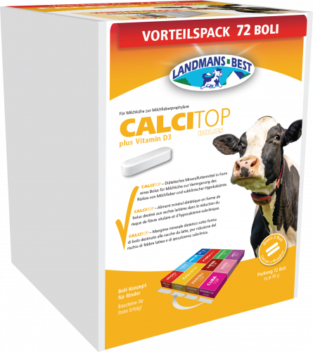 Landmans Best Calcitop Calcium Bolus 72 x 95 g