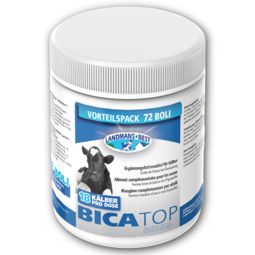 Landmans Best Bicatop Bicarbonat Klber Bolus 72 x 15 g