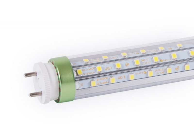 LED Röhre 1200mm (18 Watt), T8, clear cover, v-shape ...