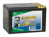 Euro Guard 9V Alkaline-Batterie 75Ah im kleinen Gehuse