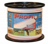 Euro Guard PROFI Weidezaunband 40mm/200m (wei/rot)