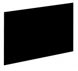 Stalltafel 20 x 30 cm blank, schwarz