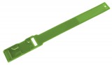 Fesselband (Kunststoff) für Fußbandnummern, 30mm breit, grün