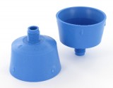 Spültasse passend für DeLaval Melkzeugaufnahme, blau | 964346-01