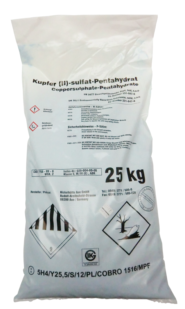 Kupfersulfat | 25 kg von