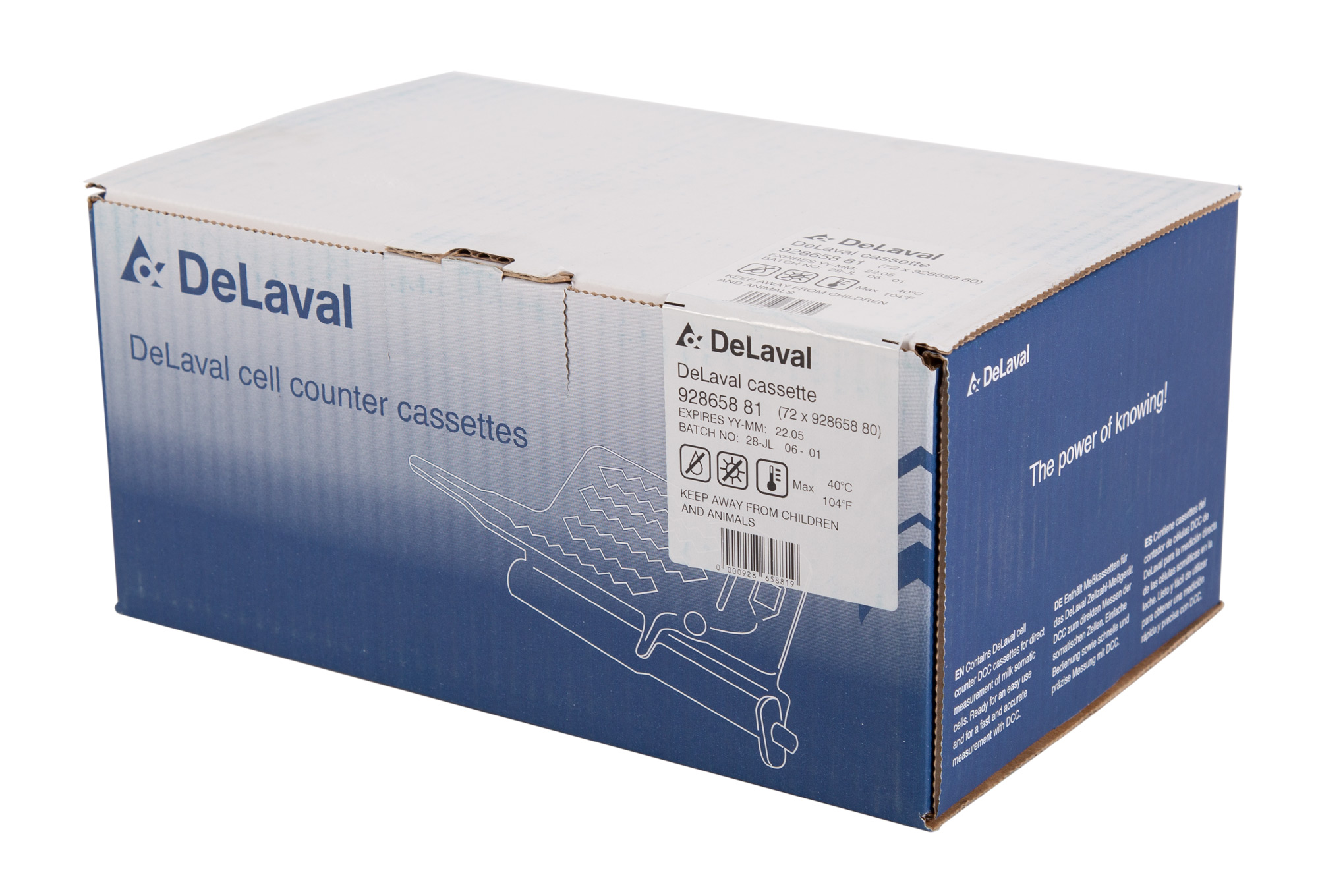 DeLaval Kassetten für Zellzahlmessgerät | 928658-81 von DeLaval (Original) 928658-81