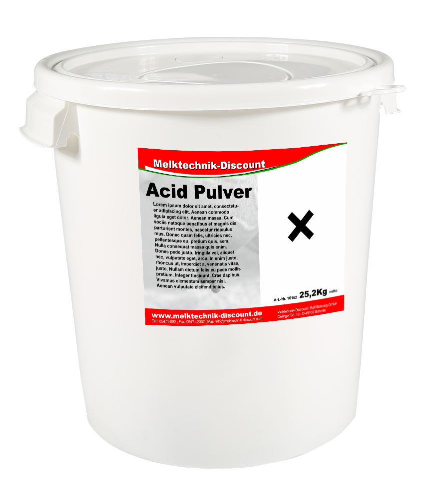 Acid Pulver für Kochendwasserreinigung | 25,2 kg - Melktechnik-Discount Acid Pulver für Kochendwasserreinigung | 25,2 kg von Melktechnik-Discount