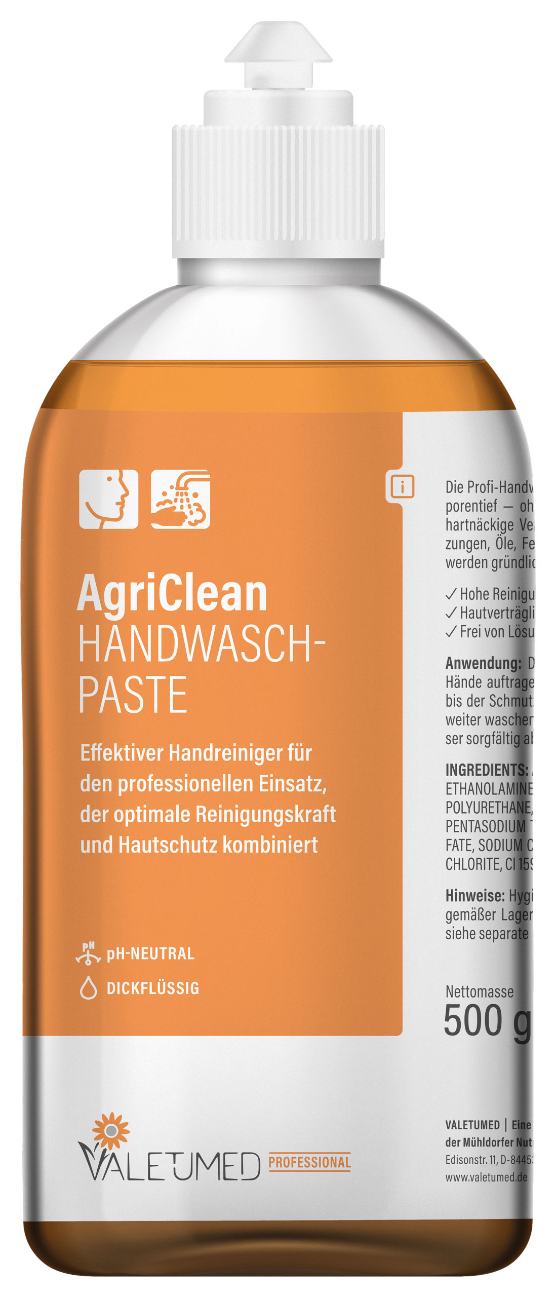 Handwaschpaste AgriClean - Valetumed Handwaschpaste AgriClean von Valetumed