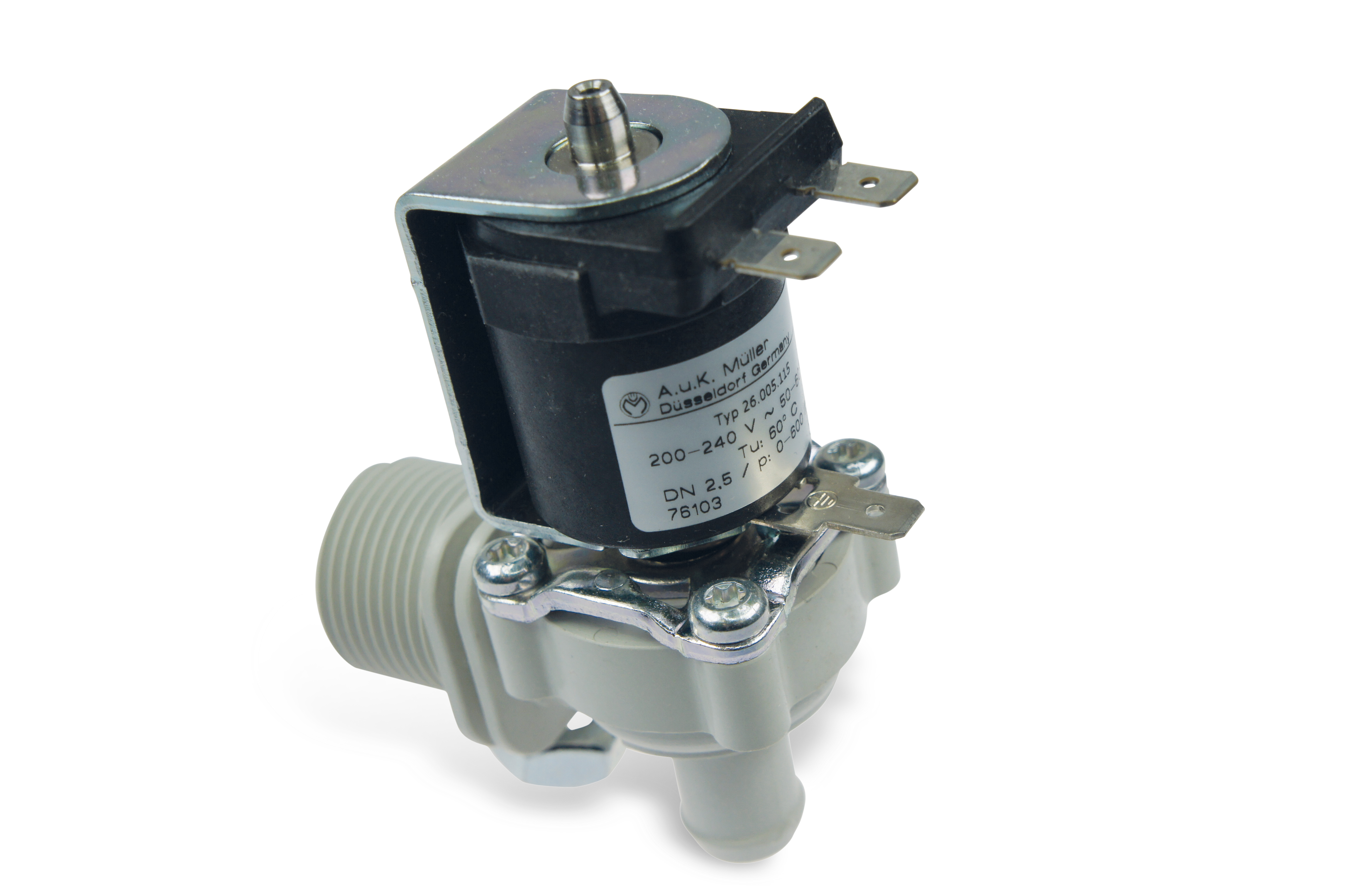 Magnetventil passend für Westfalia, Winkel 220V 3/4" Anschluss - A. u. K. Müller 7015-6780-200 Magnetventil passend für Westfalia, Winkel 220V 3/4" Anschluss von A. u. K. Müller 7015-6780-200
