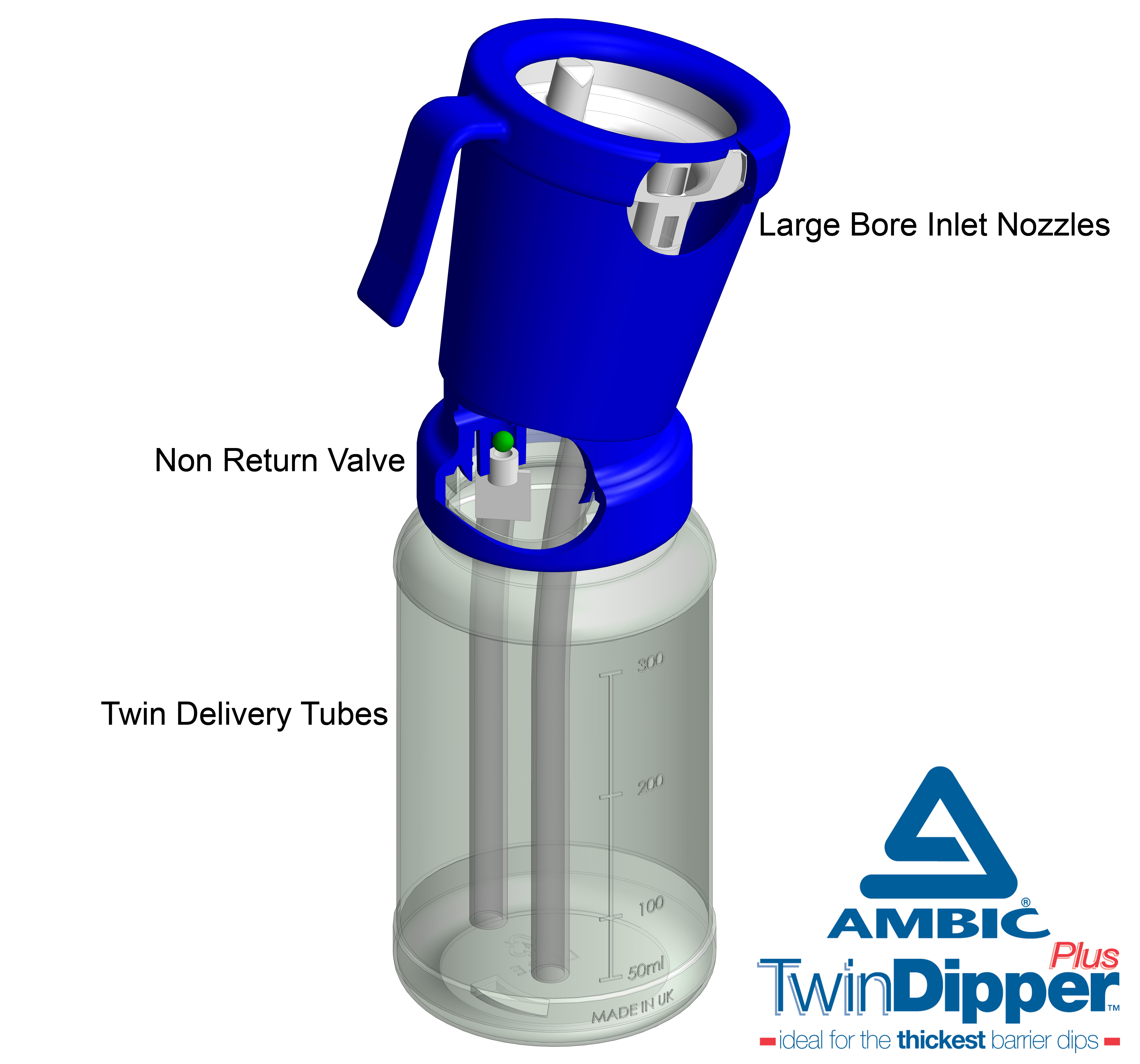 Ambic Dippbecher TwinDipper Plus | ADC/123-TT - Ambic ADC/123-TT Ambic Dippbecher TwinDipper Plus | ADC/123-TT von Ambic ADC/123-TT