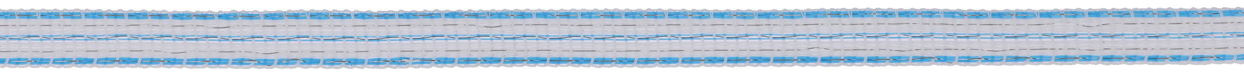 AKO Weidezaunband PlatinumLine 12,5 mm weiß/blau | 200 m von AKO