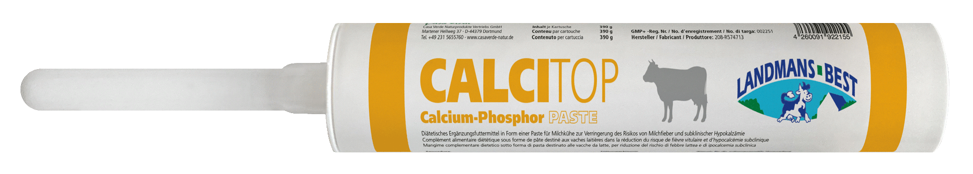 Landmans Best Calcitop Calcium Paste 390 g von Landmans Best