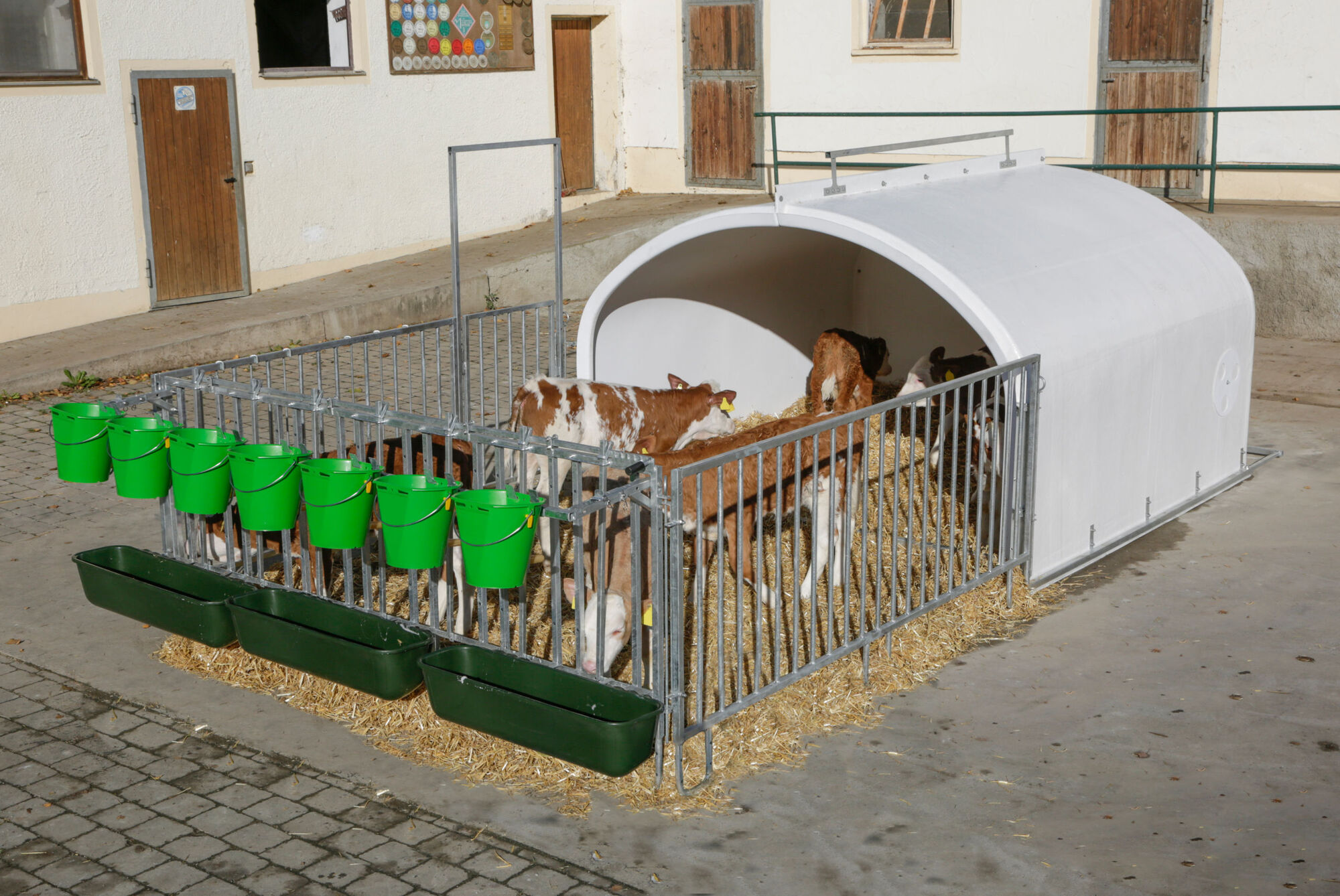 CalfHouse Premium XXL inkl. Umzäunung von Kerbl 14540