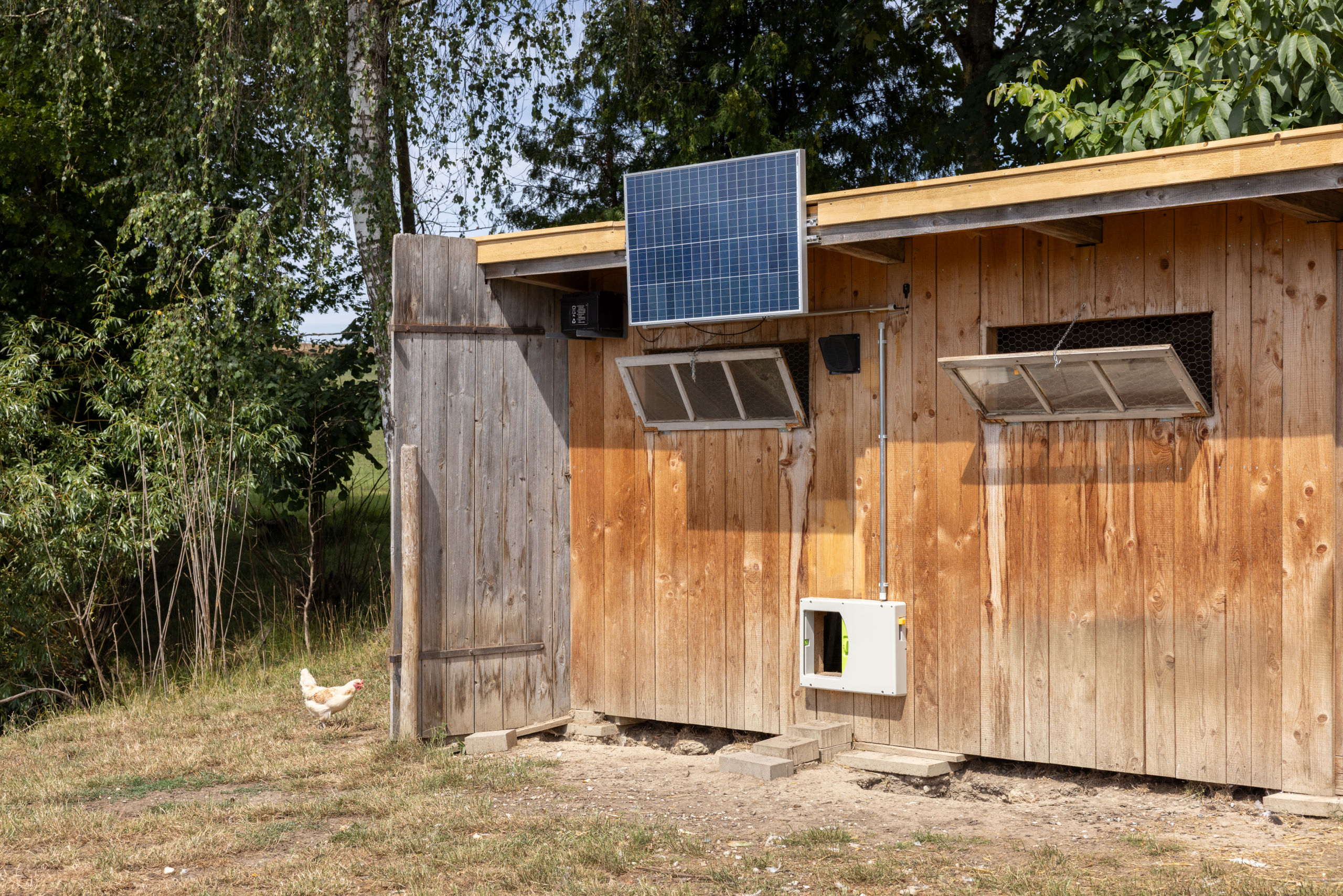 Solarset 100W inkl. Laderegler 12V von Kerbl