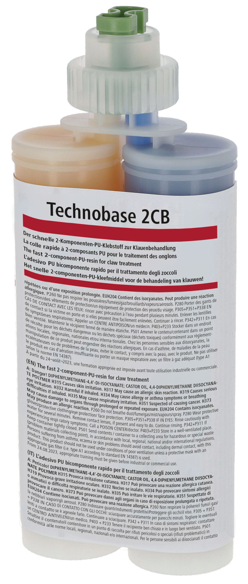 TECHNOBASE® 2CB Kartusche 210 ml von Kerbl 16282