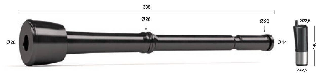 Zitzengummis passend für DeLaval 999007-01 von Melktechnik-Discount 345