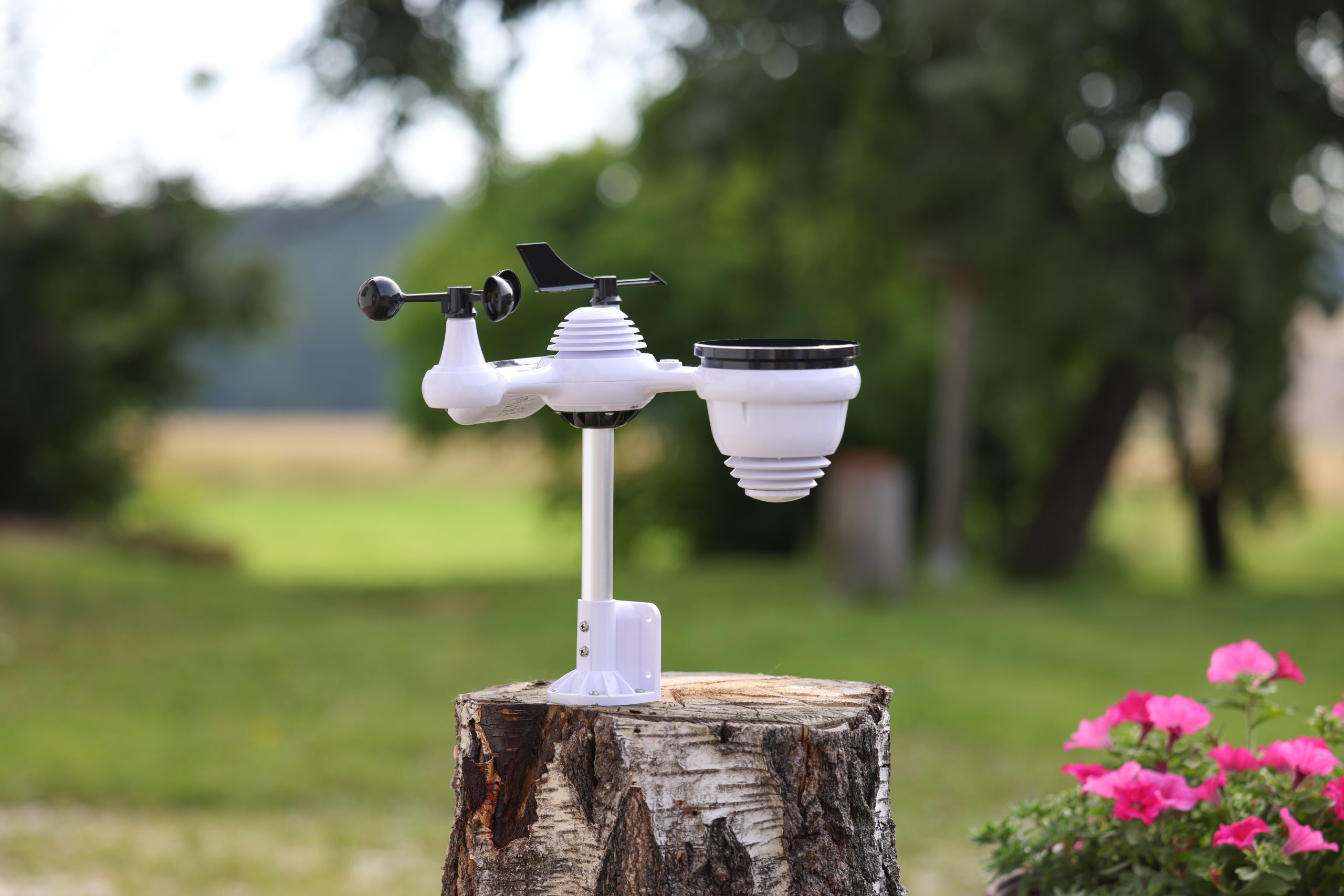 Digitale Wetterstation 7 in 1 Wifi mit Funkstation - Kerbl Digitale Wetterstation 7 in 1 Wifi mit Funkstation von Kerbl