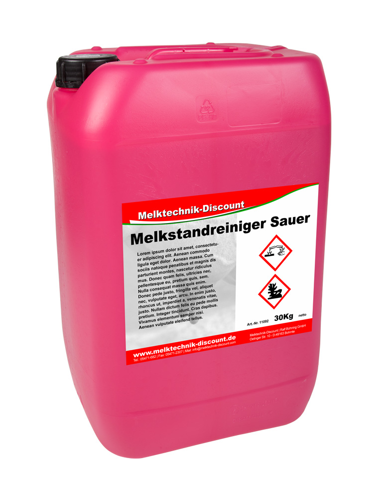 MelkstandReiniger Sauer | 26 kg - Melktechnik-Discount MelkstandReiniger Sauer | 26 kg von Melktechnik-Discount