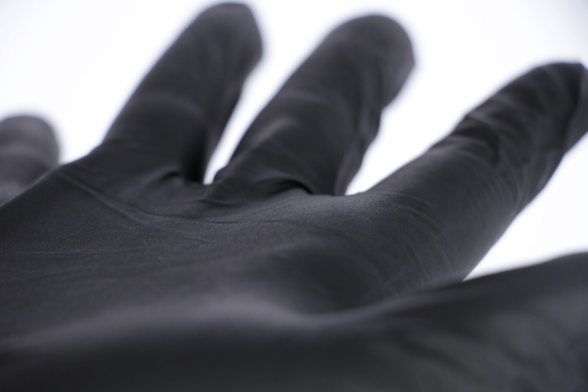Einmalhandschuh Nitrile Long Black, 5,5mil, 300mm | 50 Stück von Kerbl