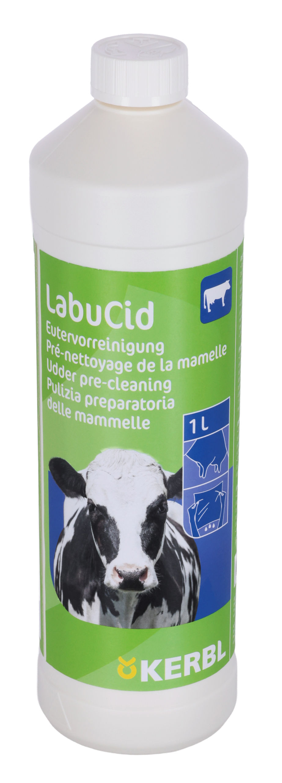 Euter- und Zitzenreiniger LabuCid | 1 Liter - Kerbl 151105 Euter- und Zitzenreiniger LabuCid | 1 Liter von Kerbl 151105