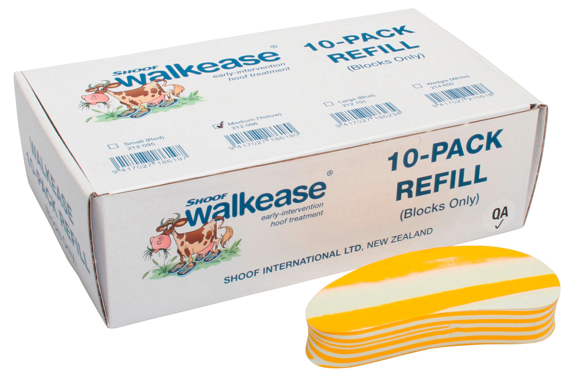 Klauenblock SHOOF Walkease | 10er Pack - SHOOF 16484 Klauenblock SHOOF Walkease | 10er Pack von SHOOF 16484
