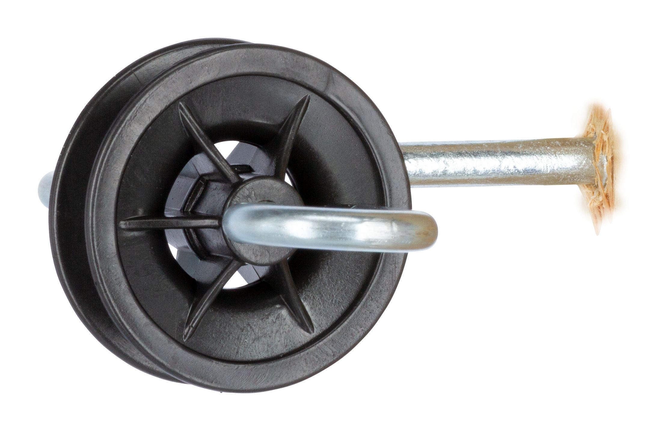 Torgriffisolator mit 2 Einlegehaken | 10 Stück von AKO 44248