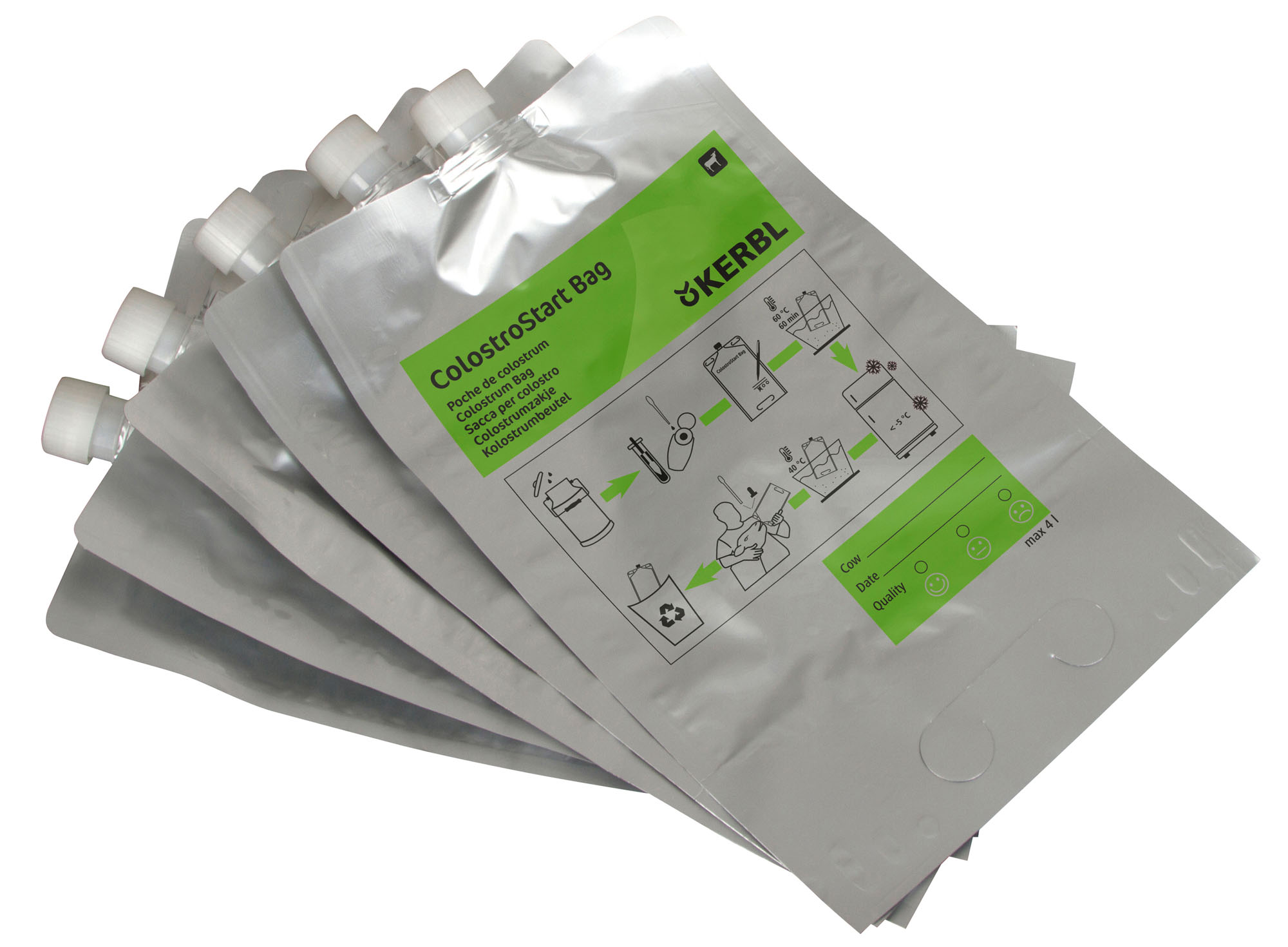 ColostroStartBAGS Beutel | 5er Pack von Kerbl 14642