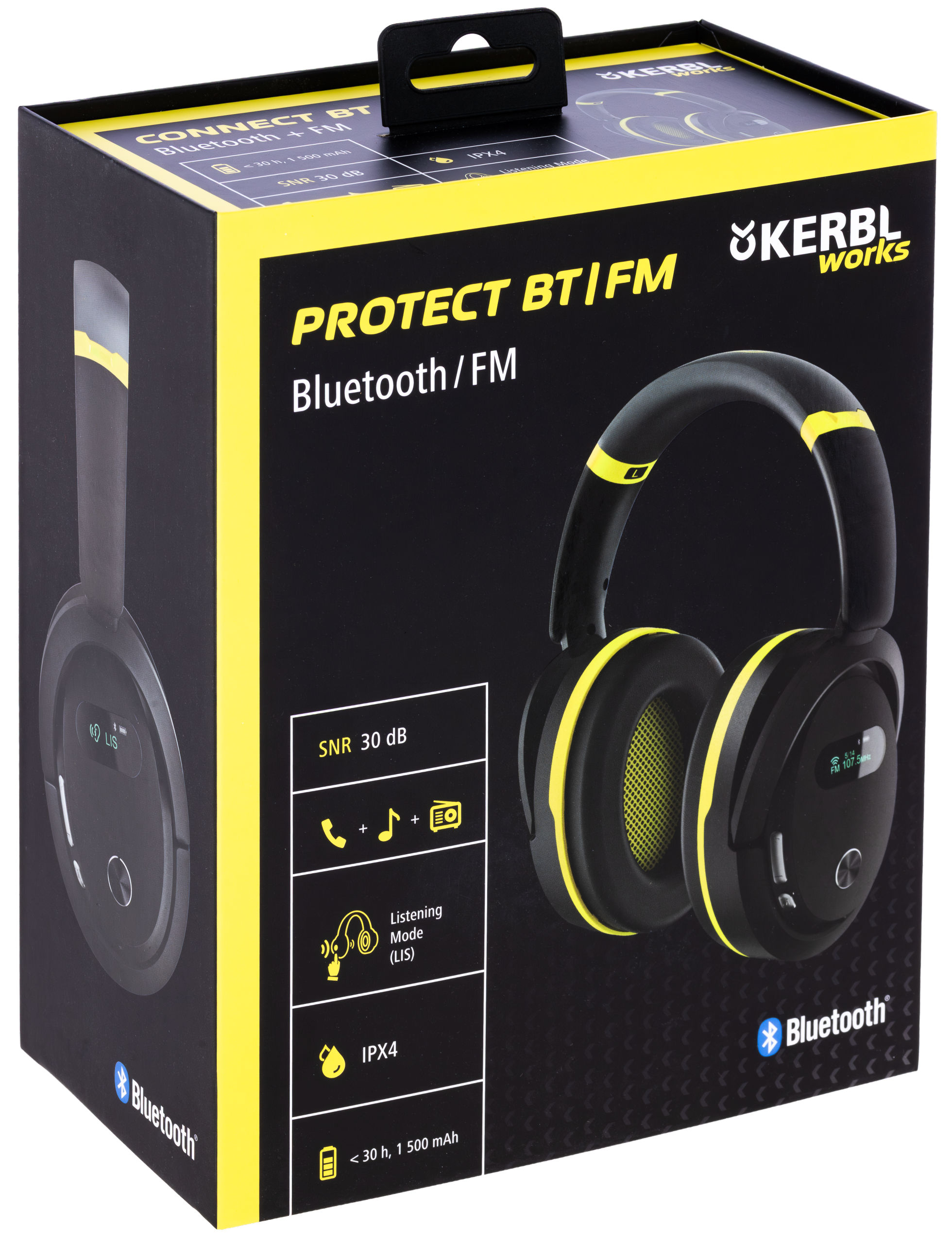 Kerbl works Multimedia Gehörschützer Protect mit Radio- und Bluetooth-Funktion von Kerbl