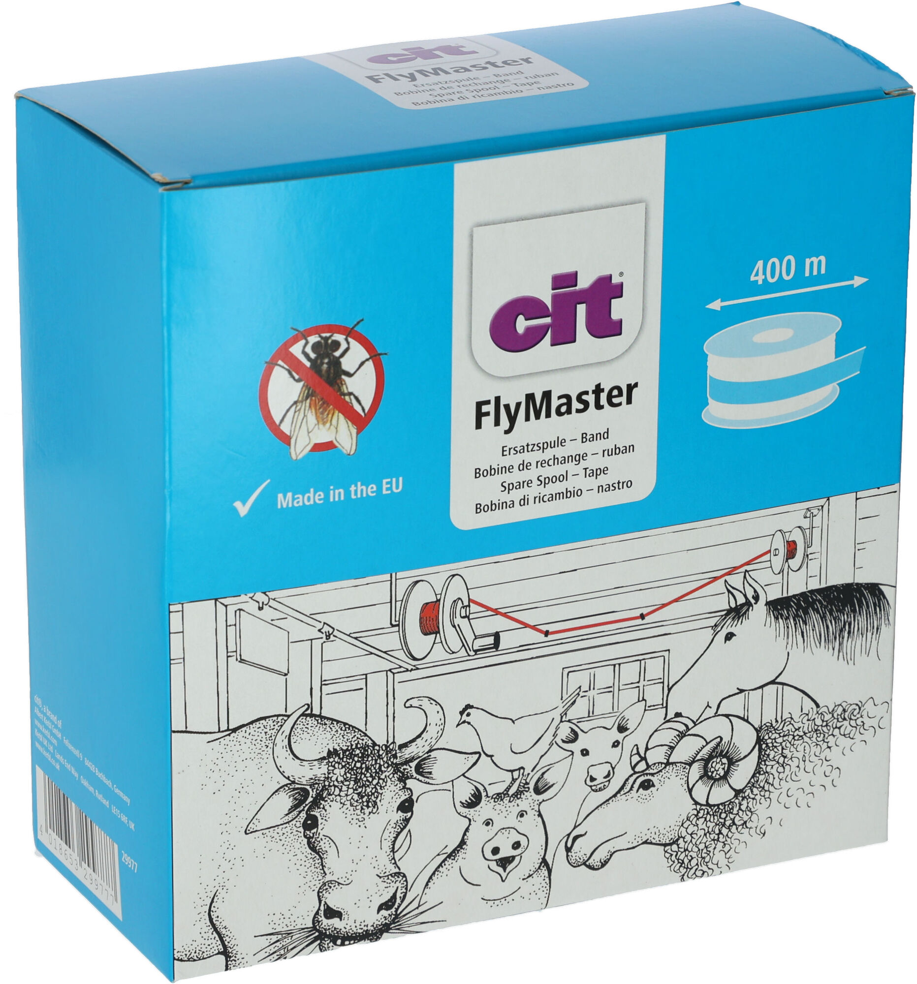 cit Stallfliegenfänger FlyMaster Fliegenband Ersatzrolle 400 m - cit cit Stallfliegenfänger FlyMaster Fliegenband Ersatzrolle 400 m von cit