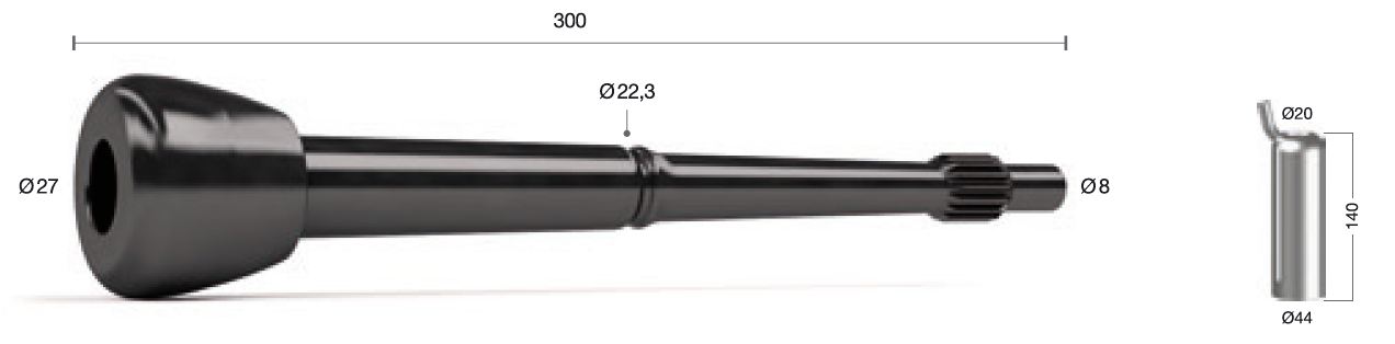 Zitzengummis passend für DeLaval 960017-01 von Melktechnik-Discount 329