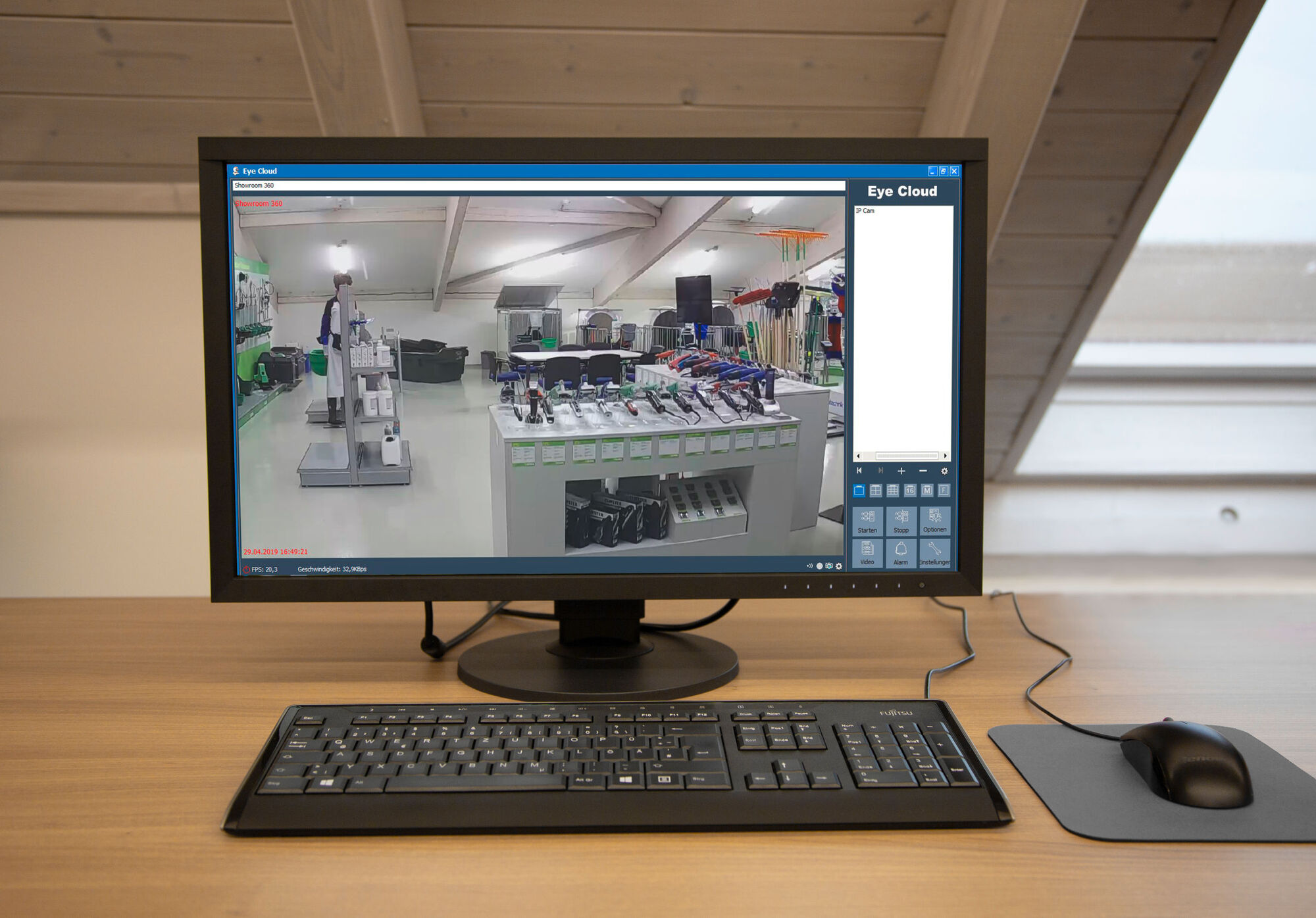 Stallkamera IPCam 360 FHD von Kerbl 10809