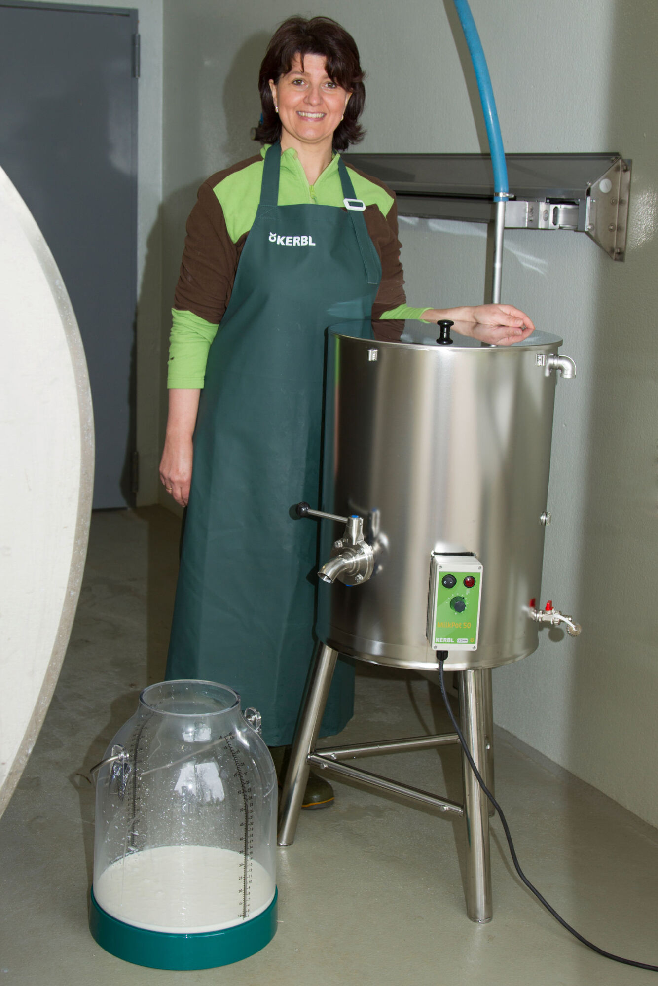 MilkPot 50 Milcherwärmer 50 Liter, 2500 Watt von Kerbl 141450