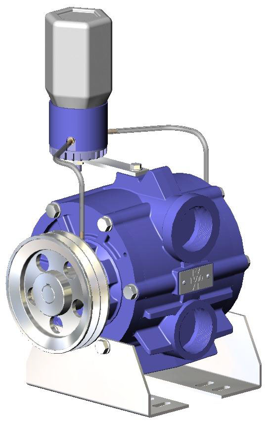 Vakuumpumpenkörper passend für DeLaval VP77 bis max. 1450 ltr./min. - CTA Vakuumpumpenkörper passend für DeLaval VP77 bis max. 1450 ltr./min. von CTA
