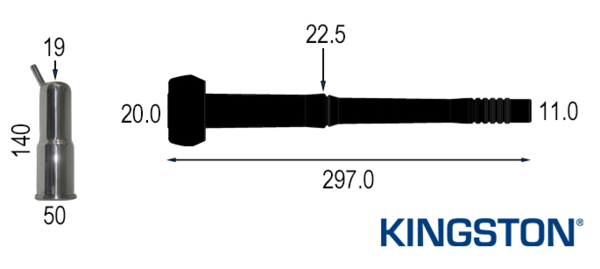 Kingston Zitzengummis passend für BouMatic R1EX | MM988 - Kingston MM988 Kingston Zitzengummis passend für BouMatic R1EX | MM988 von Kingston MM988