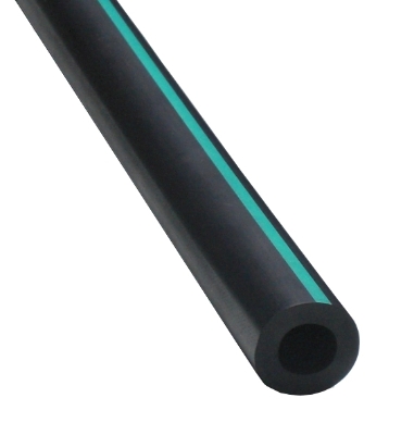 Gummi Milchschlauch 16 x 28mm, grüner Streifen von Melktechnik-Discount