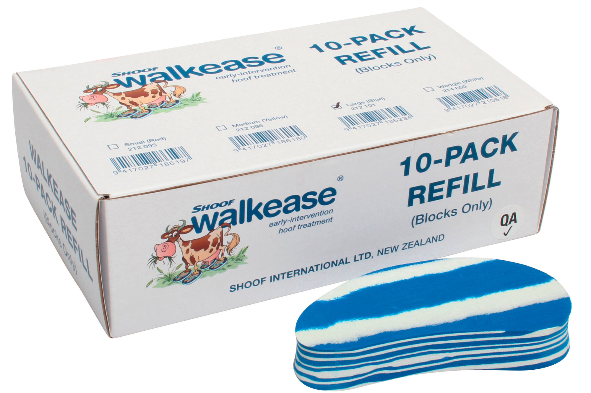 Klauenblock SHOOF Walkease | 10er Pack - SHOOF 16485 Klauenblock SHOOF Walkease | 10er Pack von SHOOF 16485