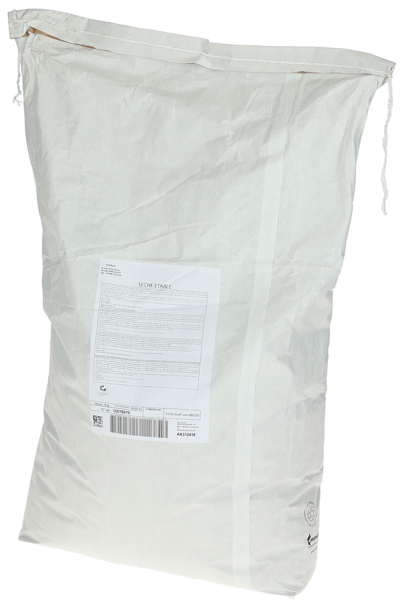 Seche-etable Stalltrockenmittel | 25 kg von 29346