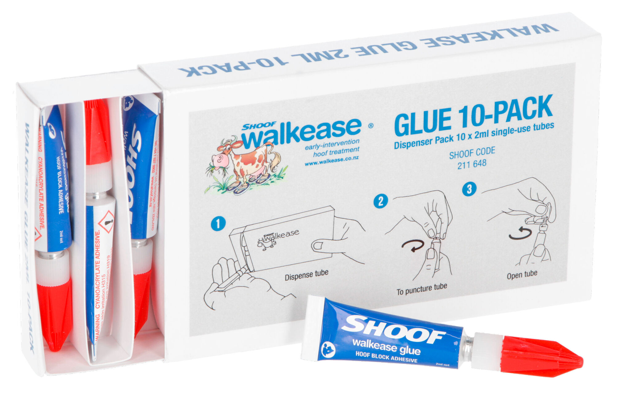Kleber für SHOOF Walkease 20 ml - SHOOF Kleber für SHOOF Walkease 20 ml von SHOOF
