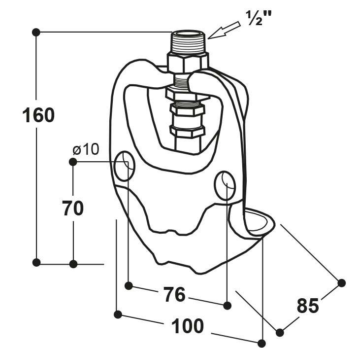 Tränkebecken Mod. 140P - Suevia Tränkebecken Mod. 140P von Suevia
